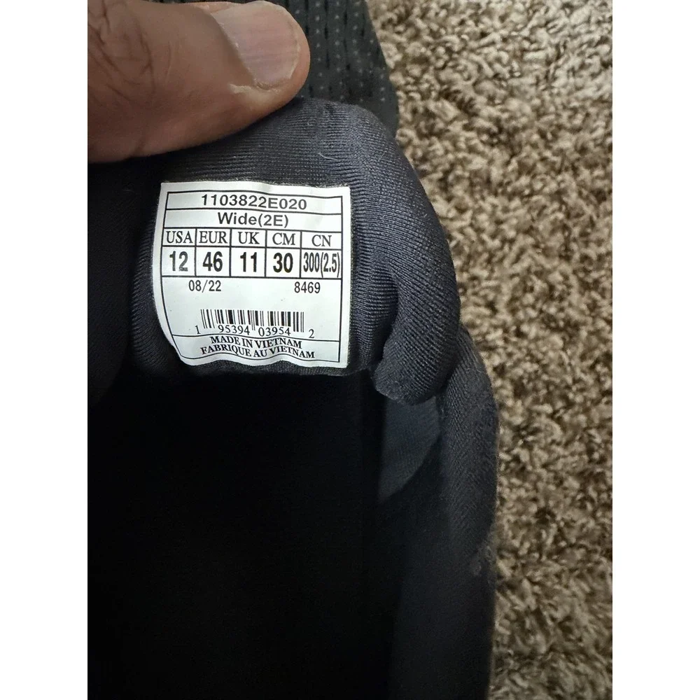 Brooks Glycerin 20 Men's 12 2E Wide Black Running Shoes Athletic Sneakers Casual